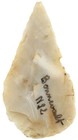 Neolithikum Seltene Pfeilspitze aus Silex  Spitze  Bonnevault Frankreich  5214
