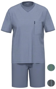 AMMANN 9246 Pyjama / Schlafanzug kurz / Shorty Gr. 48-64 in 3 Farben - Picture 1 of 3