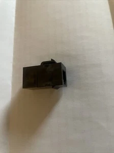 Schwarz RJ11/RJ12 Telefon Keystone Buchse - Buchse - Bild 1 von 5