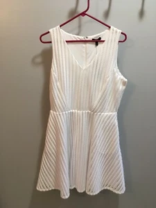 Neu mit Etikett weiß Apt 9 Kleid Größe 14 - Bild 1 von 6