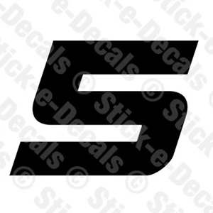 Number FIVE 5 Vinyl Die Cut Decal Sticker - RACING NUMBER Custom SA - Picture 1 of 2