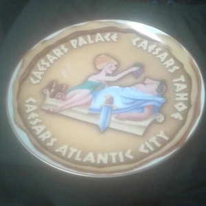 CAESARS RESORT'S LIMITED EDITION SAMMLERTELLER GEDENKEN "SEHEN und GENIESSEN" - Bild 1 von 3