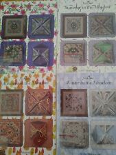 JUST NAN SPRING SUMMER AUTUMN WINTER IN THE MEADOW COMPLETE SET CROSS STITCH