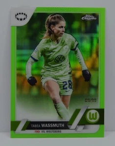 Tabea Wassmuth 2022-23 Topps cromo refractor verde /99 #72 - Imagen 1 de 2