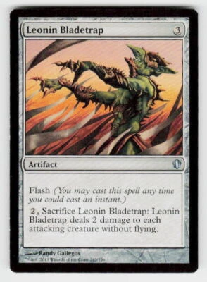 Commander 2013 #245 Leonin Bladetrap - Image 1 of 2