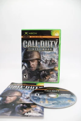 Refurbished Original Xbox Call of Duty Finest Hour Complete CIB BL Excellent - Image 1 of 4
