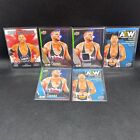 LOT of 6 Colt Cabana GOLD/MEMORABILIA/Base cards - 2021 UD AEW First Edition