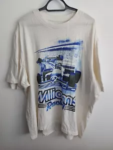 ABERCROMBIE & FITCH WILLIAMS RACING 2XL T SHIRT GOOD USED CONDITION - Picture 1 of 11