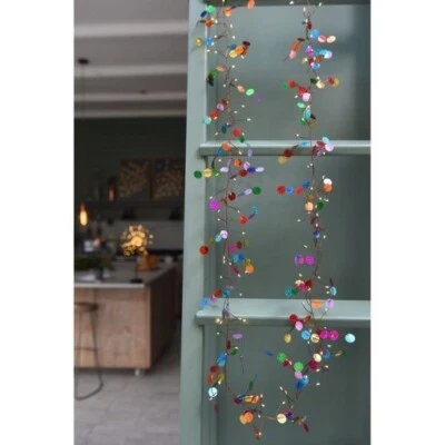 Confetti Fairy LED Indoor 108 Light Chain Battery Or Mains Powered - Image 1 of 4
