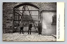 Stillwater MN-Minnesota, Main Prison Gate, Inmates Gaurds Vintage Postcard