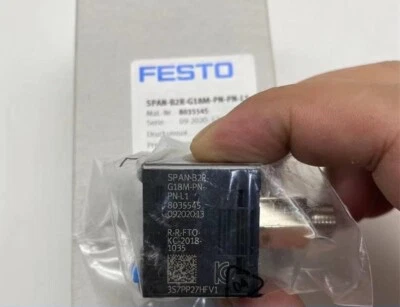 1PC New FESTO SPAN-B2R-G18M-PN-PN-L1 8035545 Pressure Sensor Free Shipping - Image 1 of 3