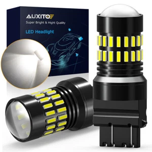 AUXITO 2x 3157 LED Back Up Reverse Lights Bulbs White Canbus for Chevy Silverado - Picture 1 of 12