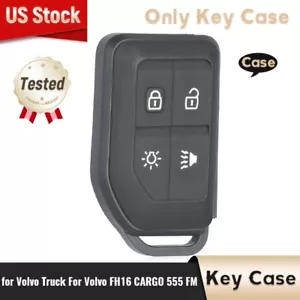 4 Button Remote Key Case Shell For Volvo Truck For Volvo FH16 CARGO 555 FM Fob - Picture 1 of 5