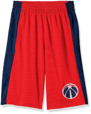 Youth Washington Wizards Red Rebound Basketball Shorts — 第 1/4 张图片