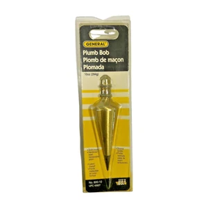 Vintage General No. 800-10 Plumb Bob 10 oz. Made in USA - Picture 1 of 3