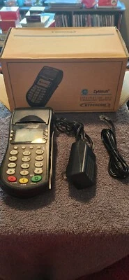 Optimum Hypercom Model T4205 Credit Card Process Machine With Power Cord - Image 1 of 4