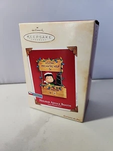 Holiday Advice Booth Lucy Peanuts Hallmark Andenken Ornament 2003 - Bild 1 von 4