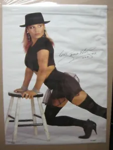 Vintage Samantha Fox Car Garage poster man cave hot girl 1989  1684 - Picture 1 of 5