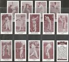 COUNTY PRINT-FULL SET- ENGLAND CRICKET TEAM 1901/02 1990 (14 CARDS) EXCELLENT+++