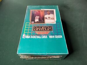 1990-91 Skybox NBA Basketball Series 2 Factory Sealed 36 Pack Box