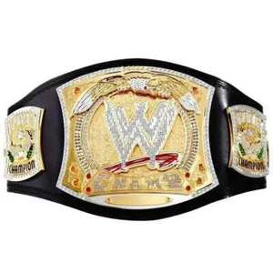 World Heavyweight Wrestling Championship Spinner Belt Replica – 4mm Metal Plates - Picture 1 of 4