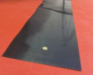 1095 Hard Blue Tempered Spring Steel Shim .050" Thick x 12.375" Width x 36" Long - Picture 1 of 9