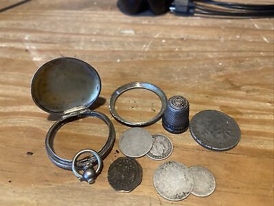 925 800 And Coins  Grade SMALL AMOUNT OF SILVER FOR SCRAP • 19.99£