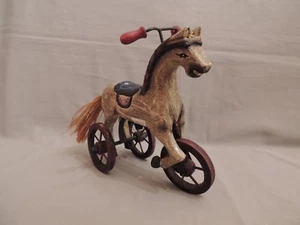 Horse of Softwood Paited- Imported of AE. Snuider Greece 19x17cm - Picture 1 of 9