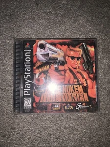 Duke Nukem: Time to Kill (Sony PlayStation 1, 1998) read  description - Picture 1 of 2
