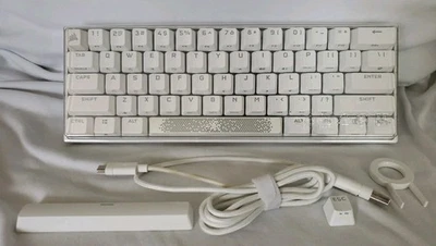 CORSAIR - K65 RGB Mini Wired 60% Mechanical Gaming Keyboard w/Box & Accessories - Image 1 of 4