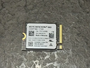 Western Digital WD 1TB M.2 2230 SN740 1TB For Surface Steam Deck ASUS ROG - Picture 1 of 1