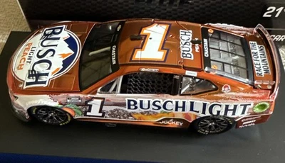 2024 Ross Chastain #1 Busch Light Peach Color Chrome 1:24 Elite - Image 1 of 4