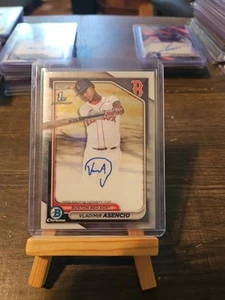 2024 Bowman Chrome - Prospect Autographs Vladimir Asencio #CPA-VA - Picture 1 of 2
