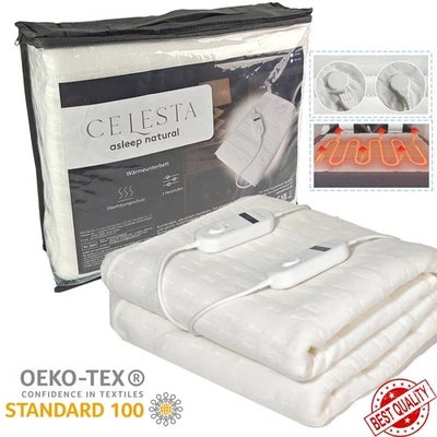 CELESTA Wärmeunterbett 150x80 160x140 elektrisch Heizdecke Wärmedecke Wärmebett - Bild 1 von 4