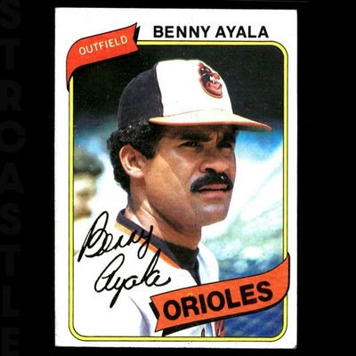 1980 Topps - Benny Ayala #262 Baltimore Orioles ⚾ Baseball Card - Image 1 of 3