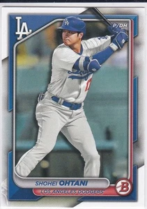 SHOHEI OHTANI 2024 Topps Baseball MLB Card LOS ANGELES DODGERS JERSEY - Picture 1 of 2