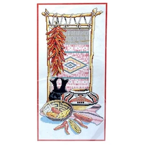 Kit de punto de cruz contado Monarch Horizons Southwest Still Life CS109 1989 sellado - Imagen 1 de 12