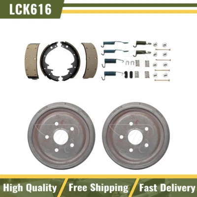 Tambores de freno traseros y zapatas de freno accesorios para Ford E-100 Econoline 1969 1970 Foto 1 de 4
