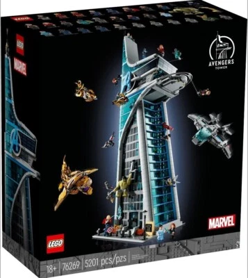 LEGO Marvel: 76269 Avengers Tower 5201 peças - 31 minifiguras ✅postagem local gratuita✅ - Imagem 1 de 4