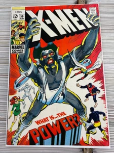 X-Men #56 VF- 1st Appearance Living Monolith Neal Adams MCU - Picture 1 of 3