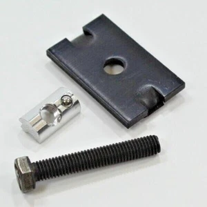 SCHWARZ Alu Mittelklemme für Modul Photovoltaik Solar Modulbefestigung  - Bild 1 von 12