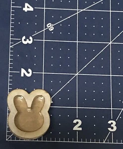 1 Inch Bunny Rabbit Shaker Silicone Mold - Picture 1 of 1