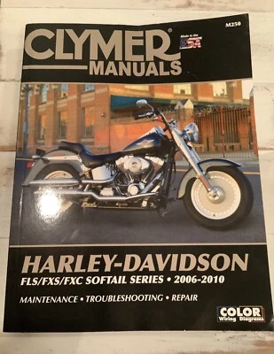 Manuales Clymer Harley Davidson Motocicleta FLS/FXS/FXC Softail Series 2006-10 Foto 1 de 3