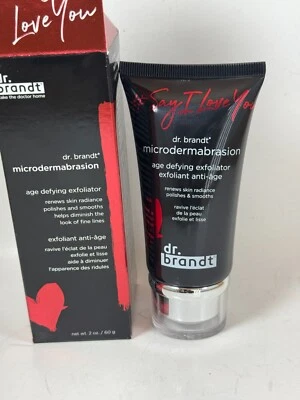 DR. BRANDT Microdermabrasion Say I Love You Edition Skin Exfoliant 2 oz NIB - Image 1 of 4