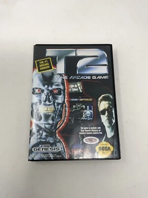 T2: The Arcade Game  (Sega Genesis, 1992) Terminator 2 - Image 1 of 4