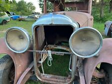 1929-30 Buick Tilt Ray Headlights and Bar Mount (HSE) Cases (JSF6) Rat Rod Parts