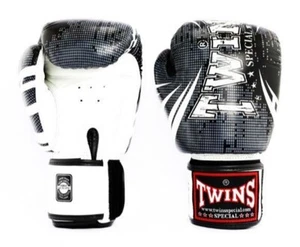 GUANTES DE BOXEO ESPECIALES MMA Twins cuero Muay Thai Sparring FBGVL3-TW hechos en TH - Imagen 1 de 9