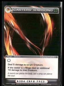Chaotic TCG Caster's Warsong 66/100 1st Edition - Picture 1 of 1