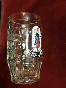Beer Mug with St. Pauli Girl German Beer Logo .25L made in Italy - Picture 1 of 8