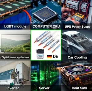 ✅Wärmeleitpaste Thermal Paste 💻CPU CHIP INTEL AMD PS4 PS5 XBOX Kühler Paste 🌡️ - Bild 1 von 7
